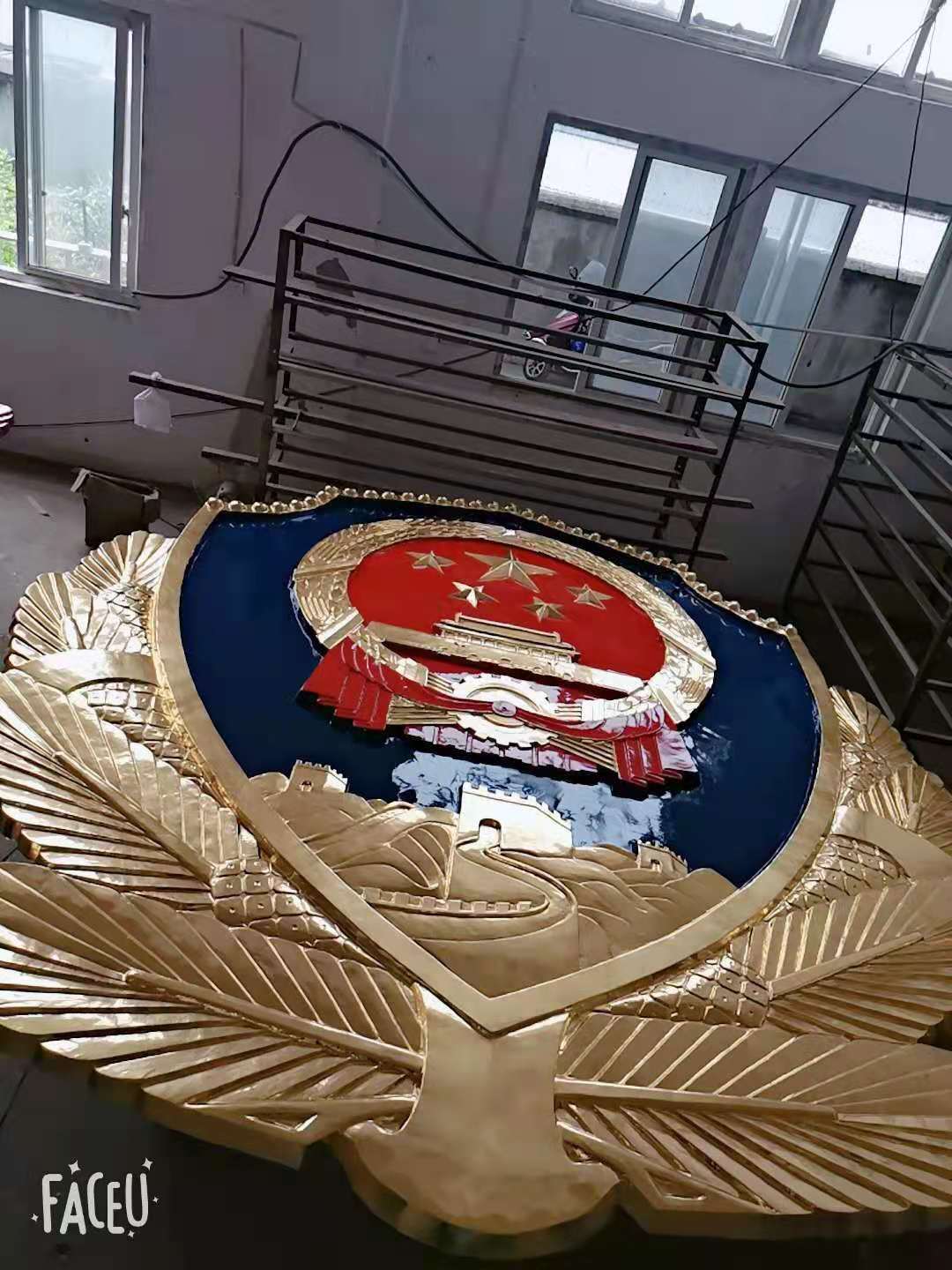 大型警徽制作